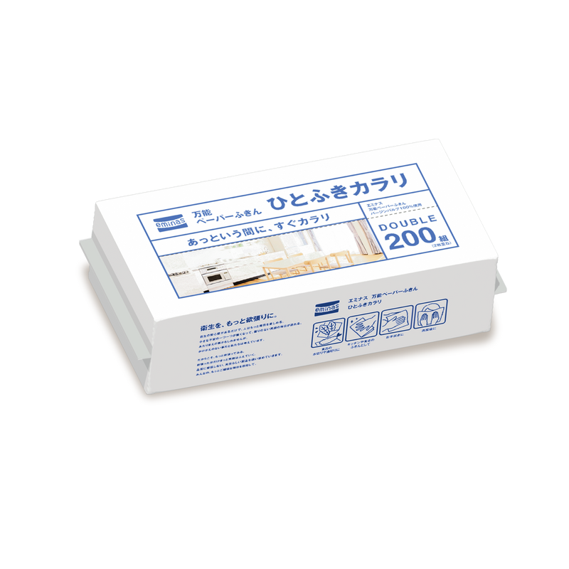 eminas Universal Paper "Hitofuki Karari" 200 pairs (2 pieces)