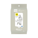 eminas disinfecting wet tissue alcohol pocket type 10 sheets