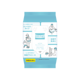 eminas wet tissue compact alcohol 40 pieces 56